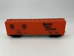 Tyco #77678 Ho Scale Pacific Fruit Express Refrigerator Car Orange Good. Fixed Price $8.29.