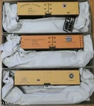 Accurail Ho #8098 Np/pfe/cs (3 Pack) 40' Wood Reefer. Fixed Price $50.38.