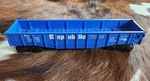 Lionel 9136 O-27 Gauge Republic Steel Blt. 2-72 Blue Open Gondola Freight Car. Fixed Price $14.84.