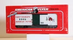 American Flyer Ga 6-48323 Happy Holidays 1995 Christmas Boxcar Nib. Fixed Price $12.00.