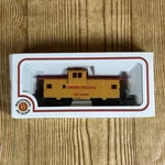 Bachmann Ho Scale Union Pacific Caboose Up 25743 Yellow Red Train Car W/ Box. Fixed Price $13.49.