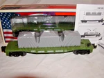 Lionel 6-39393 Made Usa Marines Flat Car O-27 2013 Armed Forces Collection Seal. Fixed Price $52.00.
