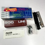 Scale Roundhouse 40 Aar Modern Boxcar 1102. Soo Line Model Kit. Fixed Price $9.00.