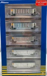 New Athearn 25085 Bethgon Coalporters Union Pacific W/coal Loads Pack. Fixed Price $147.19.