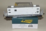 Ho Scale Rapido-trains Norfolk Southern Ry F30A Flat Car Camp Work Trailer Load. Fixed Price $100.00.