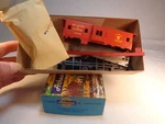 Ho Scale Athearn Delaware & Hudson Chinese Red Bay Window Caboose #35757 Kit. Fixed Price $12.00.