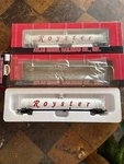 Ho Atlas (2) Acf 33,000 Gal Tank Car Royster Shpx #18669 And #18672 New. Fixed Price $60.00.