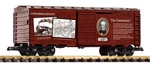 Piko #38962 Rr Nostalgia "commodore" Boxcar (g-scale). Fixed Price $50.00.