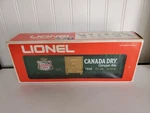 Lionel 6-7802 Canada Dry Ginger Ale Boxcar O/O27 Gauge New W/box. Fixed Price $39.95.