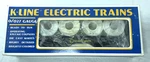 K-line Lionel 0/027 K-6672 Chessie System Flat Car With Coil Load. Fixed Price $15.00.