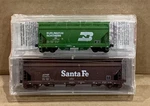Scale Micro Train #94102 Bnsf Merger 2-PACK, Sealed. Fixed Price $37.95.