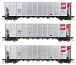 Walthers 910-56876 Iesx 50' RD-4 Hopper Rtr #1005, #1024, #1035 (set Of 3). Fixed Price $91.24.