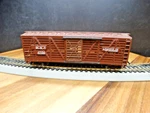 Tyco Ho Scale 40' The Katy M-k-t 47150 Exterior Braced Railroad Livestock Car. Fixed Price $12.00.