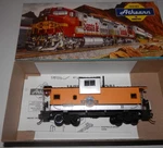 Athearn Ho Scale Denver & Rio Grande 01503 Wide Vision Caboose #5387 W/ Light. Fixed Price $49.99.
