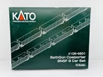 Kato Scale Train Bethgon Coalporter 8 Car Set Bnsf #106-4601. Fixed Price $179.95.