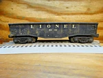 Lionel O/O27 Gauge 6112 Model Railroad Black Gondola. Fixed Price $17.00.