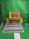 Mth Railking And O- 27 Baltimore & Ohio 30 7518 Car Load 7723 Caboose. Fixed Price $65.00.