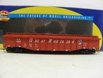 Athearn Ready To Roll 50' Coverd Gondola -great Northern -gn #73818 Ho Scale. Fixed Price $20.00.