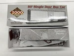 Proto 2000 Ho Scale 50' Single Door Box Car Model Kit Southern Pacific Sp 170083. Fixed Price $15.99.
