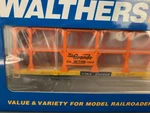 Walthers Mainline 89 Tri-level Open Auto Rack Rio Grande #802868 HO2774 Tw. Fixed Price $44.98.