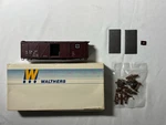 Vintage Walthers Ho Scale Atsf 40 Wood Box Car Kit 932-2155 W/. Fixed Price $14.99.