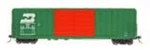 Intermountain H.o. Scale 48314-08 Fmc 5283 Cu Ft Dbl Door Boxcar Burlington Nort. Fixed Price $41.52.