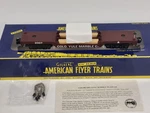 S-gauge American Flyer 6-48249 Depressed Flat Car W/colorado Yule Marble Load. Fixed Price $39.99.