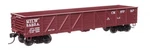 56112 Walthers Ho 40' 50-TON Drop Bottom Gondola Milwaukee Road #84969. Fixed Price $28.80.