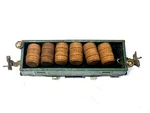 Prewar Lionel #902 Gauge Tin Plate Gondola Car With Barrels. Fixed Price $20.00.