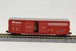 N Scale Kadee 50' Ribside Box Car W/ Load Arcata Mad River A&mr 1087 Red. Fixed Price $12.89.