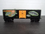 Lionel Gauge Alien Smoke Operating Boxcar 6-36824. Fixed Price $120.00.