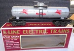 K-line K-6324 Mobilgas Classic Tank Car 1990 Box 35. Fixed Price $15.99.