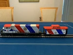 Lionel Spirit Of '76 Locomotive (1776) & Caboose (7600). Fixed Price $119.00.