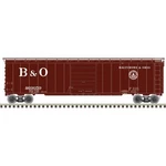 Atlas 20007519 Ho Scale 50' Postwar Single Door Box Car Baltimore & Ohio 469059. Fixed Price $45.09.