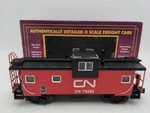 Mth 20-90029F Scale Canadian National Ext. Vision Caboose #79269 Ex/box. Fixed Price $64.99.