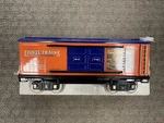 + Lionel Mth Standard Tinplate Lines 1925 Orange Blue Box Car 11-30244 *h. Fixed Price $125.99.