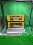 Mth Railking - 27 Chesapeake & Ohio 7308 Semi Tank. Rk 7507L Hopper Car. Fixed Price $59.99.