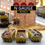Painted- Scale Gauge 1:148 -refuse Skip's (scrapyard Junkyard Dumpster 1:160 ). Fixed Price $23.00.