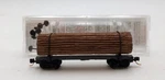 Micro-trains 11300030 Undecorated 40' Skeleton Log Car W/load Nib. Fixed Price $17.49.