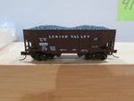 Scale Atlas 41343 55TON Fishbelly Hopper Lehigh Valley W/ Load. Fixed Price $12.00.
