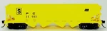 Bowser 43011 Scale H21A Open Hopper Penn Central Pc 32044 (mow Yellow). Fixed Price $24.99.