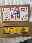 1991 Mantua Los Angeles Rams Nfl Super Bowl Express Box Car First Edition *rare. Fixed Price $24.99.