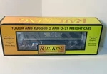 Mth King 30-76561 Railroad Club Gauge Flatcar W/trailer New Box!!. Fixed Price $35.99.