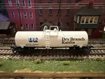 Atlas Ho 1706-A Kaolin Tank Car Dry Branch Acfx 78801. Fixed Price $26.89.