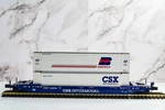 Lionel Husky Stack Car #620360 Standard Scale. Fixed Price $130.00.