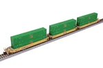 Kato 106-6187 Ttx Emp Gunderson Maxi-iv Containers Car Set 732256 *new*. Fixed Price $100.55.
