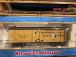 Atlas 8034-2 Meyer Kornblum Dressed Beef 36' Wood Beer Reefer #119 3-RAIL-O New. Fixed Price $42.00.