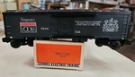 Lionel, Seagram's Vodka Billboard Reefer Box Car, #6-9846. Ln, (12L). Fixed Price $24.00.