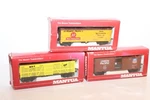 Lot Of 3 Mantua Heavy Freight Box Cars. Fixed Price $15.00.