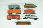 American Flyer Gauge Freight Cars 7X 640 623 633 630 625 42597 & Dump B96. Fixed Price $72.50.